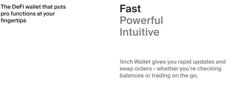 1inch Wallet