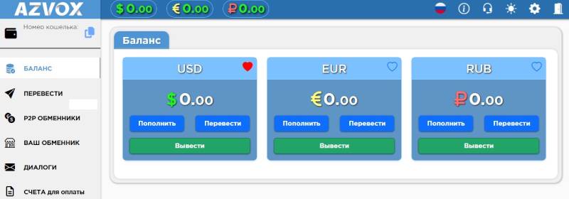 Azvox Wallet