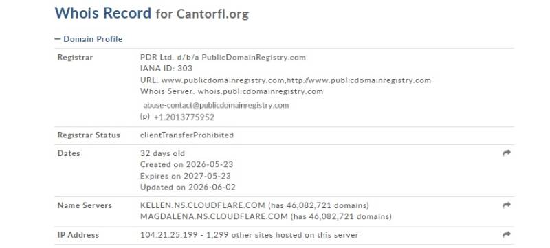 Cantor Finance Limited