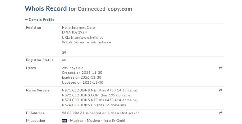 Connected Copy