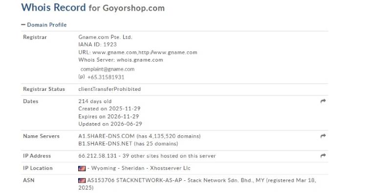 Goyorshop