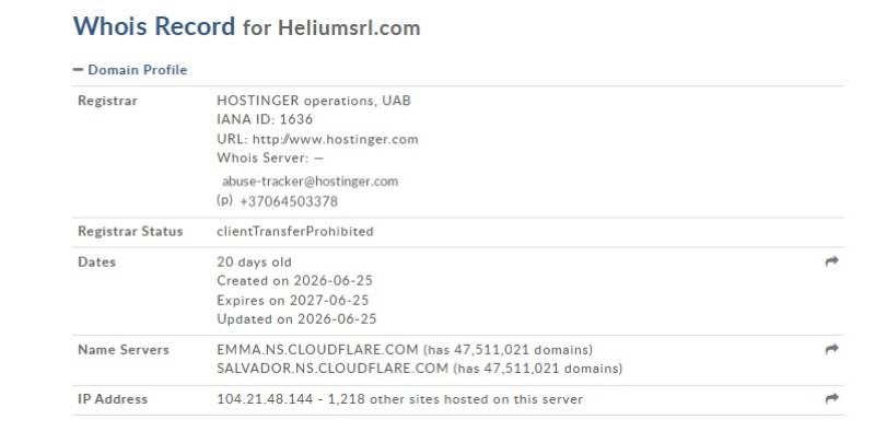 Helium SRL