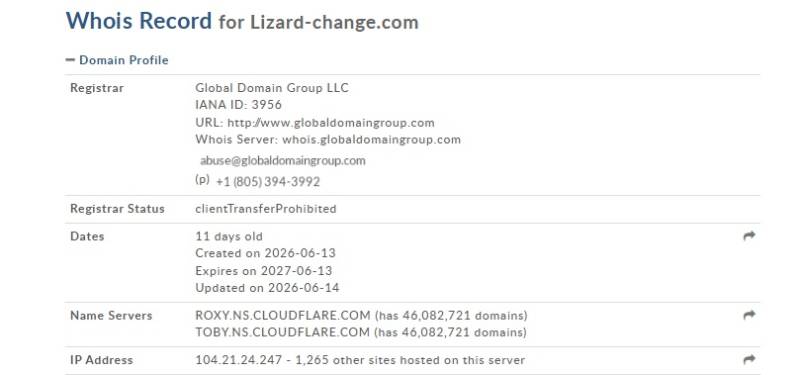 Lizard Change