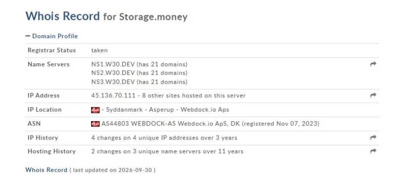 Money Storage