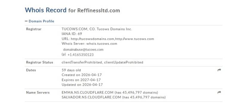 Reffiness Limited