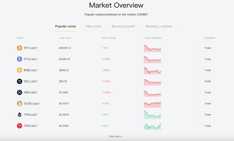 Coinbit Exchange