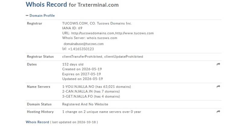 Web Trxterminal Com