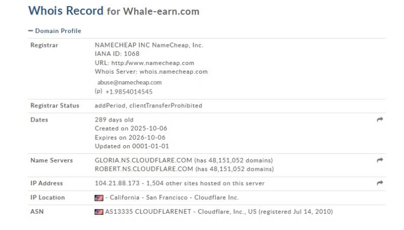 Whale Earn