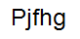 Pjfhg logo